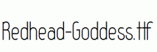 Redhead-Goddess.ttf