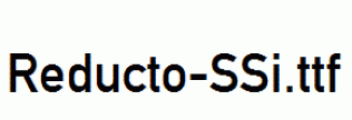Reducto-SSi.ttf