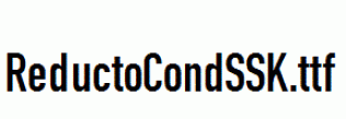 ReductoCondSSK.ttf