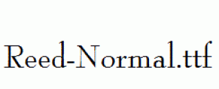 Reed-Normal.ttf