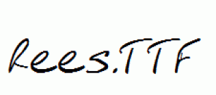 Rees.ttf