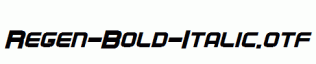 Regen-Bold-Italic.otf
