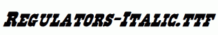 Regulators-Italic.ttf