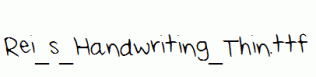 Rei_s_Handwriting_Thin.ttf
