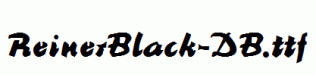 ReinerBlack-DB.ttf