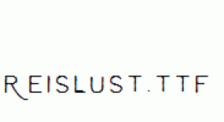 Reislust.ttf