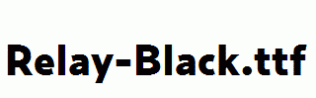 Relay-Black.ttf