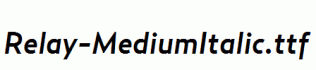 Relay-MediumItalic.ttf