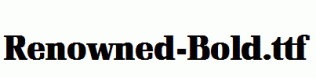 Renowned-Bold.ttf