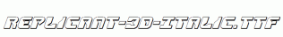Replicant-3D-Italic.ttf