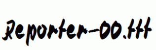 Reporter-00.ttf