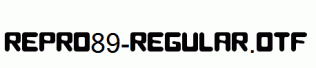 Repro89-Regular.otf