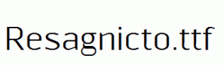 Resagnicto.ttf