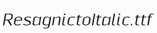 ResagnictoItalic.ttf