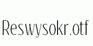 Reswysokr.otf