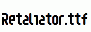 Retaliator.ttf