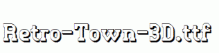 Retro-Town-3D.ttf