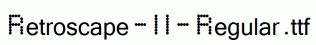 Retroscape-II-Regular.ttf