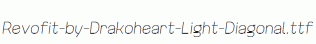 Revofit-by-Drakoheart-Light-Diagonal.ttf