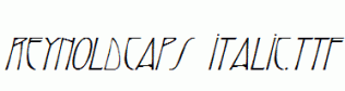 ReynoldCaps-Italic.ttf