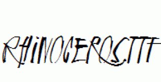 Rhinoceros.ttf