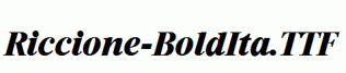 Riccione-BoldIta.ttf
