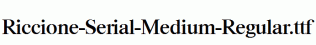 Riccione-Serial-Medium-Regular.ttf