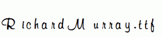 RichardMurray.ttf
