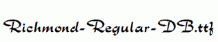 Richmond-Regular-DB.ttf