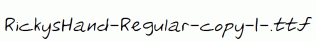 RickysHand-Regular-copy-1-.ttf