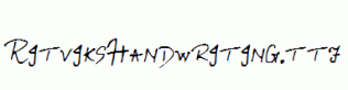 RitviksHandwriting.ttf