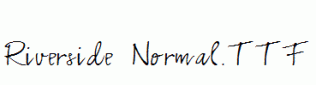 Riverside-Normal.ttf