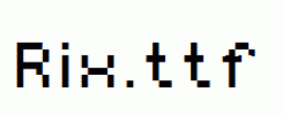 Rix.ttf