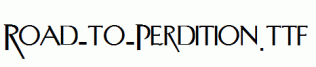 Road-to-Perdition.ttf