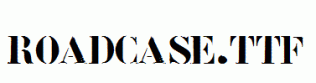 Roadcase.ttf