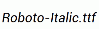 Roboto-Italic.ttf