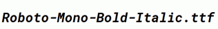 Roboto-Mono-Bold-Italic.ttf