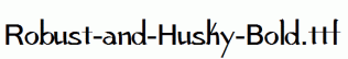 Robust-and-Husky-Bold.ttf