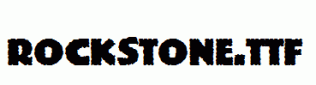 Rockstone.ttf