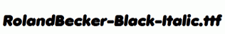 RolandBecker-Black-Italic.ttf