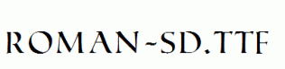 Roman-SD.ttf