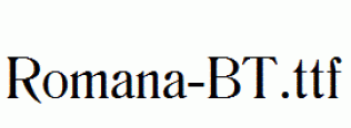 Romana-BT.ttf