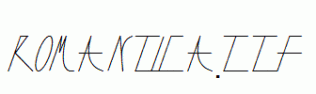 Romantica.ttf