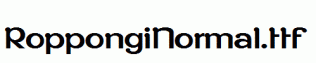 RoppongiNormal.ttf