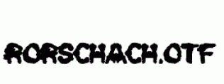 Rorschach.otf