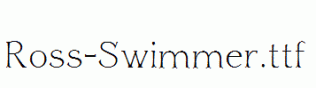Ross-Swimmer.ttf