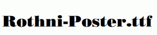 Rothni-Poster.ttf