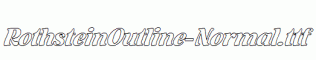 RothsteinOutline-Normal.ttf