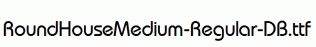 RoundHouseMedium-Regular-DB.ttf