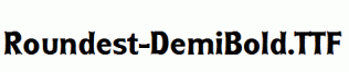 Roundest-DemiBold.ttf